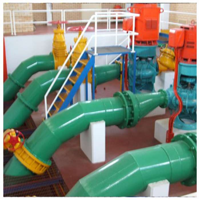 The plan of Water carriage to Kaftarak complex of Shiraz city