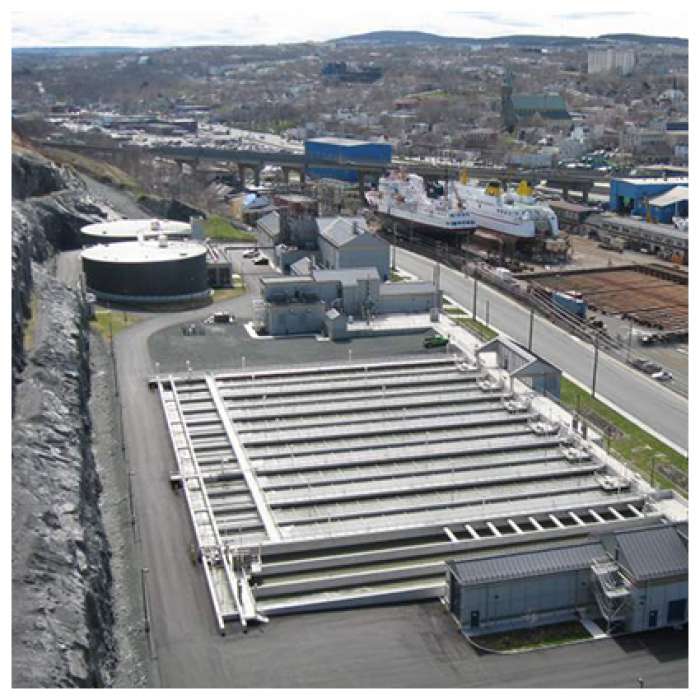 Sewage plan of Kharvana city